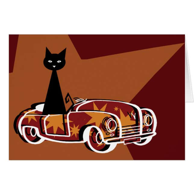 Chat noir (Devant horizontal)