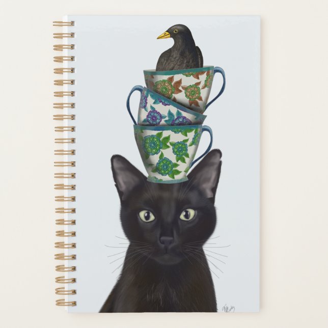Chat noir avec Teups et Blackbird (Devant)