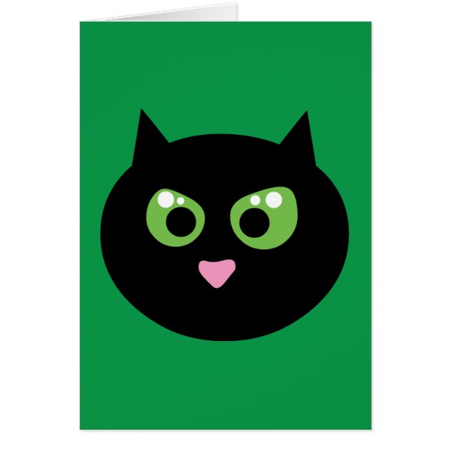 Chat noir en colère (Devant)