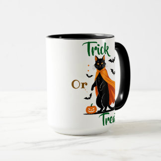 Chat noir spécialité Mug
