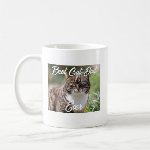 Chat Papa Mug - Photo personnalisée et nom Meilleu