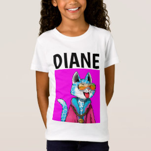 CHAT PERSONNALISÉ ANNIVERSAIRE ENFANTS T-SHIRTS - 