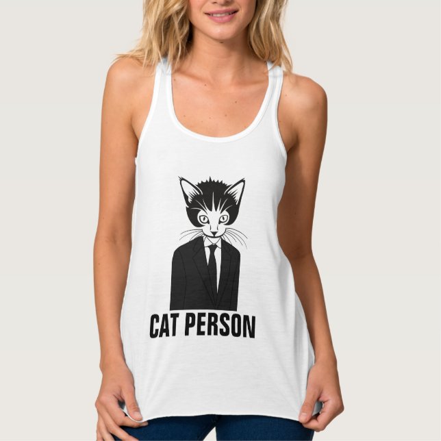 Chat Personne Funny T-shirts (Devant)