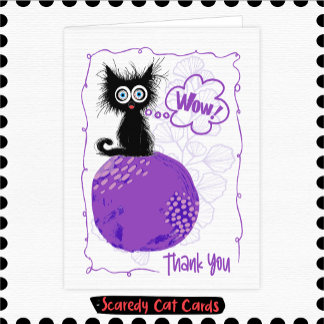 Chat Peureux Merci