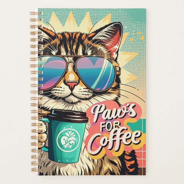 Chat portant des lunettes de soleil surdimensionné (Devant)