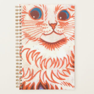 Chat Psychedélique vintage De Louis Wain