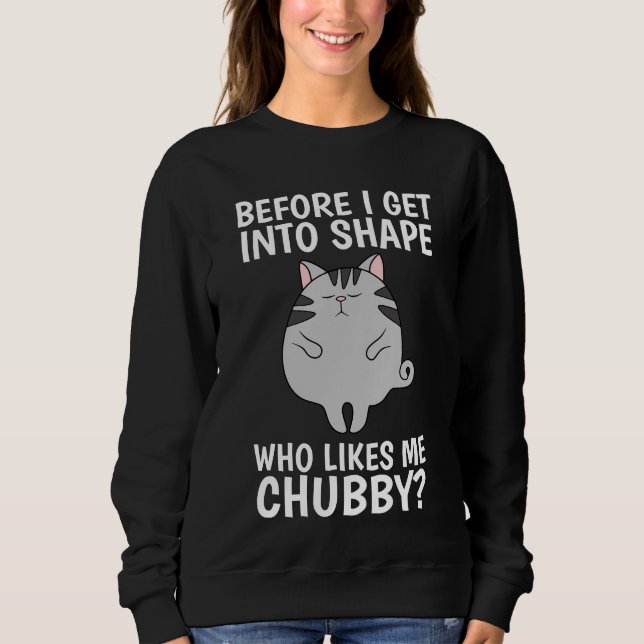 CHAT, QUI AIME ÊTRE DODU ? T-SHIRTS DRÔLES (Devant)
