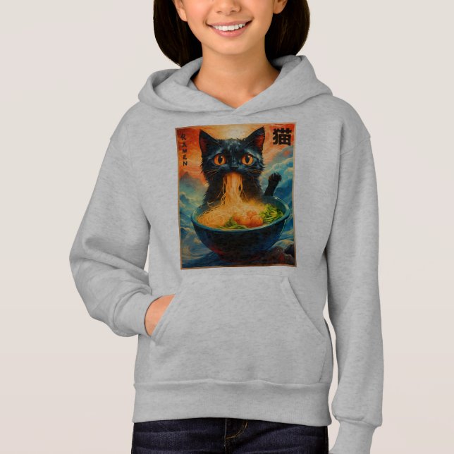 Chat Ramen Japonais Kawaii Chat Anime Chat Ramen (Devant)