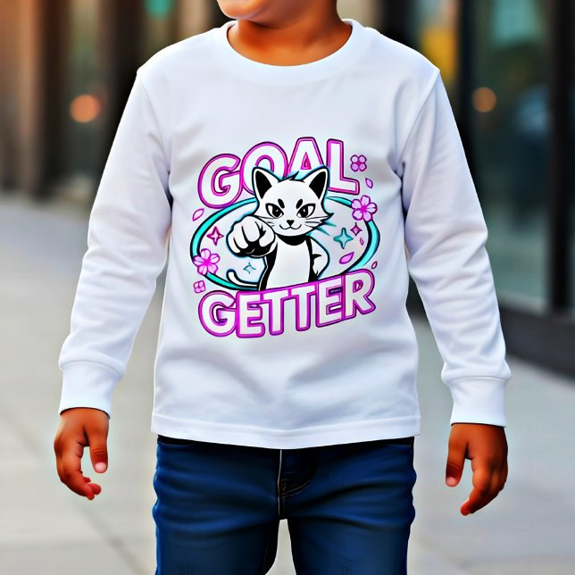 Chat Réalisatrice Néon Mignon - Cadeau Motivationn (Créateur téléchargé)