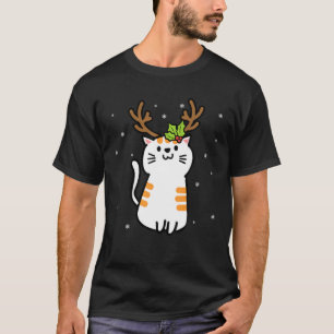 Chat Reindeer Noël Vilain Sweat de Noël