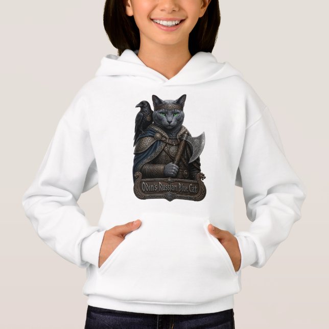 Chat Russe Bleu Noble Odin (Devant)