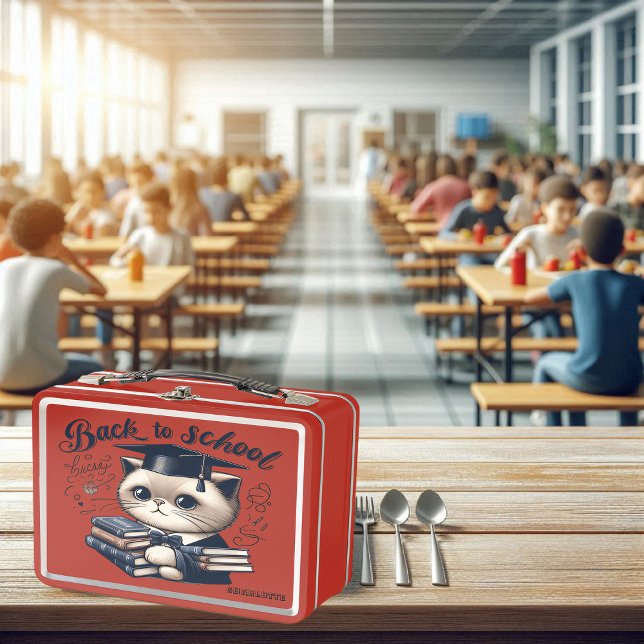 Chat Scholar Lunchbox (Créateur téléchargé)