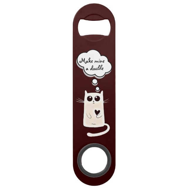 Chat seul de coeurs (Devant)