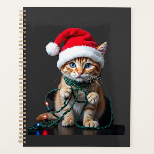 Chat siamois Noël col V (Devant)