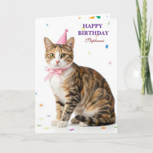 Chat Smoking avec Carte de Ballon d'anniversaire 7