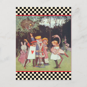 Chat Sneaky Cheshire - Carte postale / Invitation
