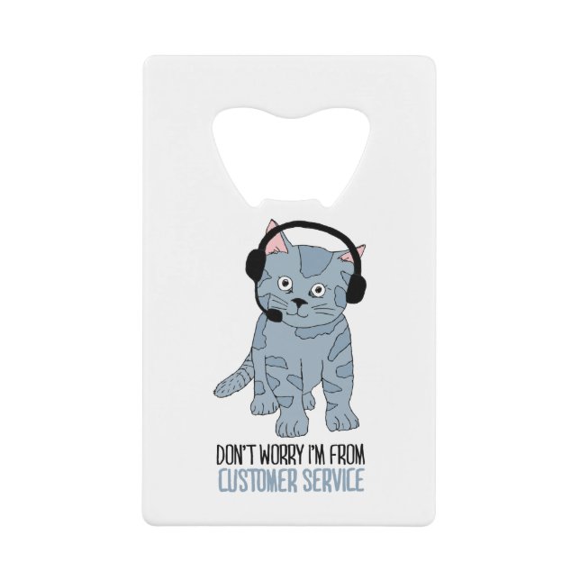Chat souriant amusant Soutien à la clientèle Epic  (Devant)