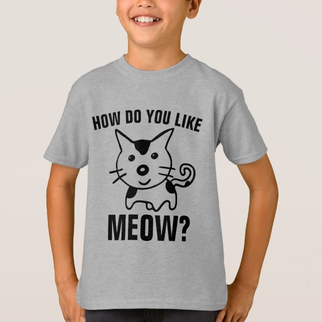 CHAT T-SHIRTS POUR GARÇONS ENFANTS (Devant)