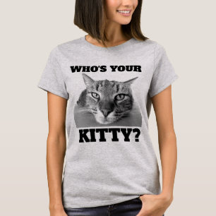 CHAT T-SHIRTS QUI EST VOTRE CUISINE ? TABLEAU