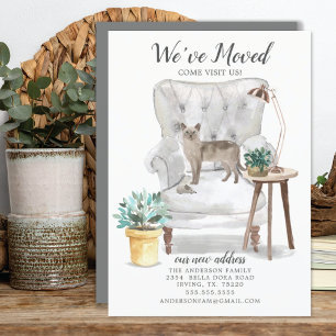 Chat Tonkinese Moving Faire-part