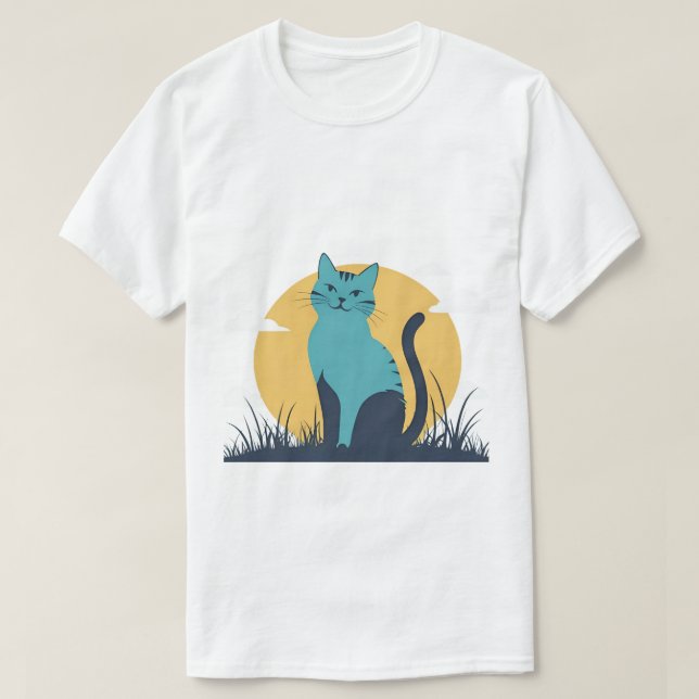CHAT TSHIRT (Design devant)