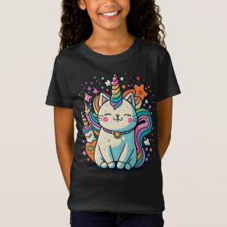Chat Unicorn Cute Kawaii TShirt