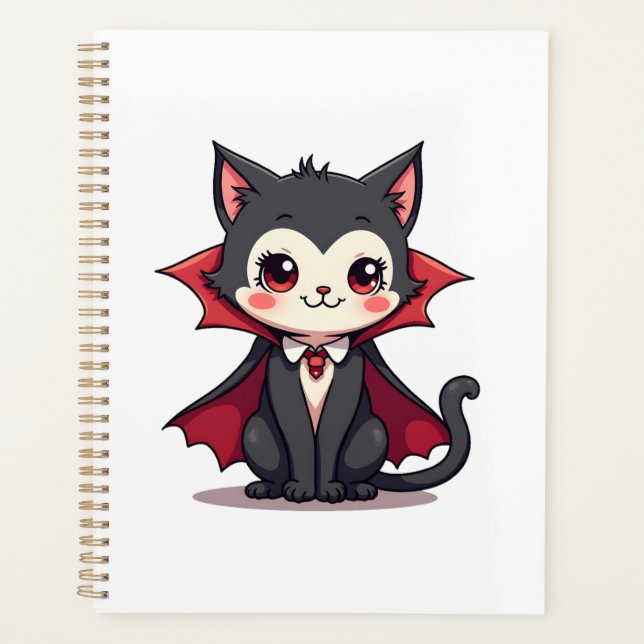 Chat Vampire � T-shirt mignon pour animaux de comp (Devant)