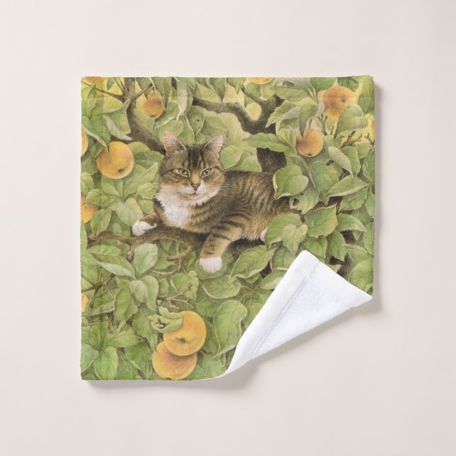 CHAT VÊTEMENT VISAGE (Gant de toilette)