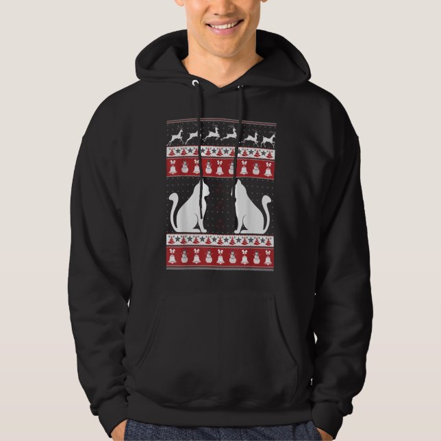 Chat Vilain Noël Sweat Noël Noël Noël (Devant)
