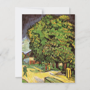 Châtaigniers en fleurs par Vincent van Gogh