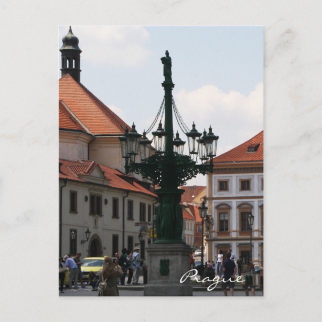 Château Carré à Prague Carte postale (Devant)