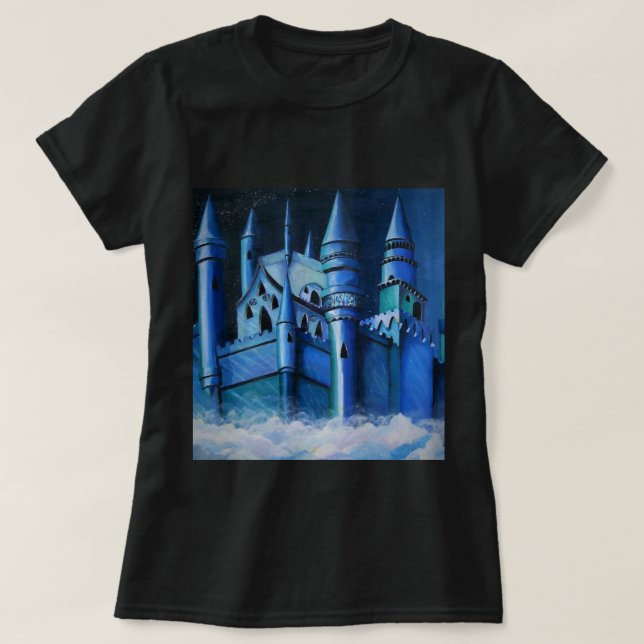 Château dans le Sky T-Shirt (Design devant)