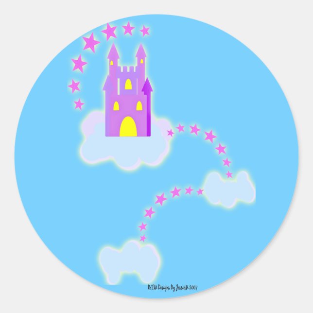 Château Dans Les Stickers Sky (Devant)