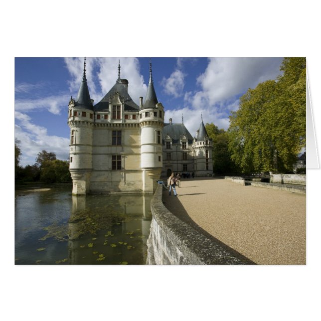 Château d'Azay-le-Rideau, Indre-et-Loire, 3 (Devant horizontal)