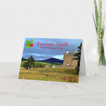 Château de Braemar - Carte de Noël du clan Farquha