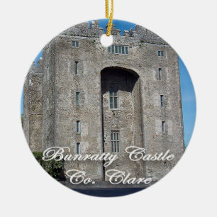Château de Bunratty, Irlande, Ornement de Noël,