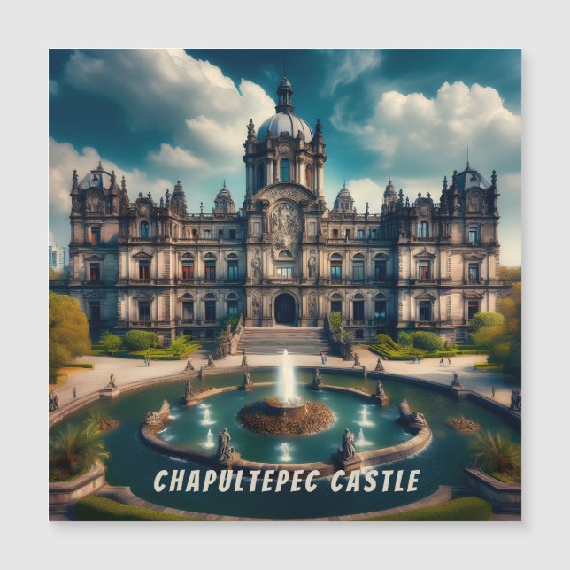 Château de Chapultepec Mexique Voyage Ancien (Devant)