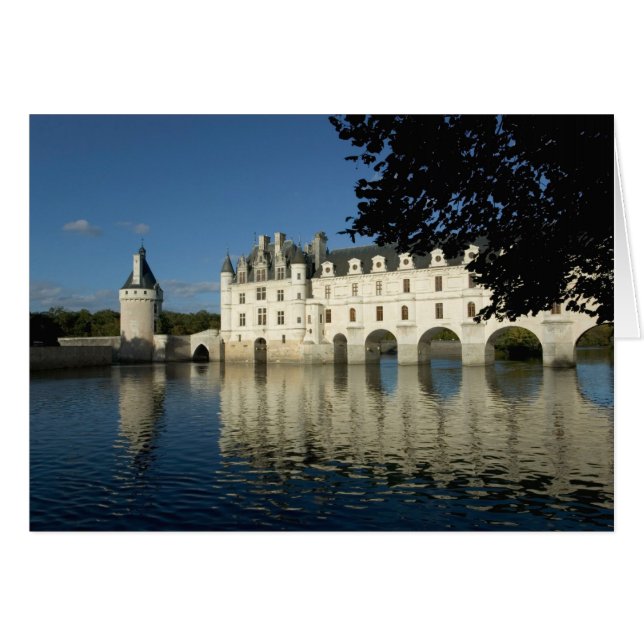 Château de Chenonceau, rivière Cher, Loir-et-Cher, (Devant horizontal)