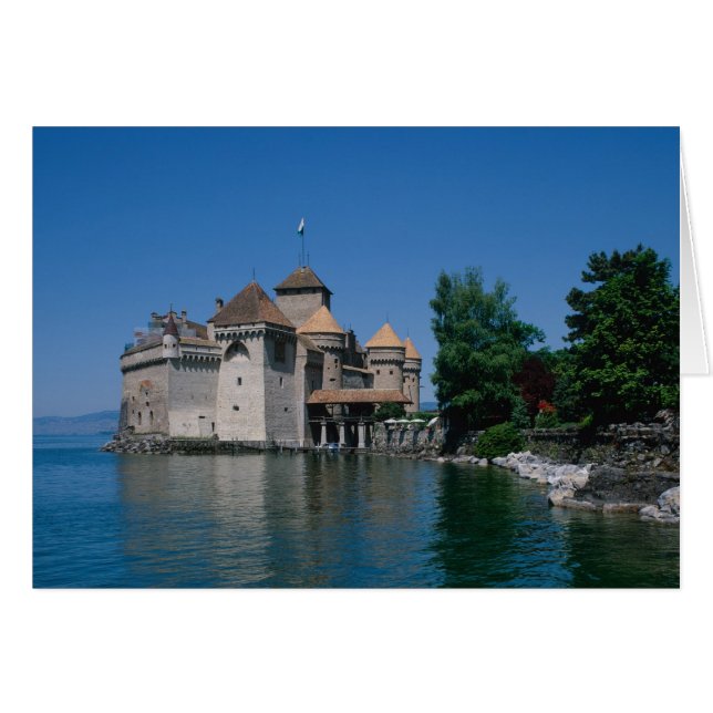 Château de Chillon, Lac Léman, Canton de Vaud, (Devant horizontal)