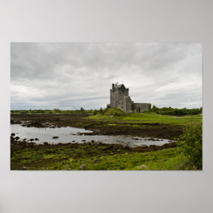Château de Dunguaire, affiche d'Irlande