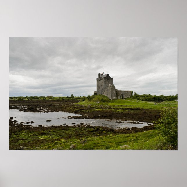 Château de Dunguaire, affiche d'Irlande (Devant)