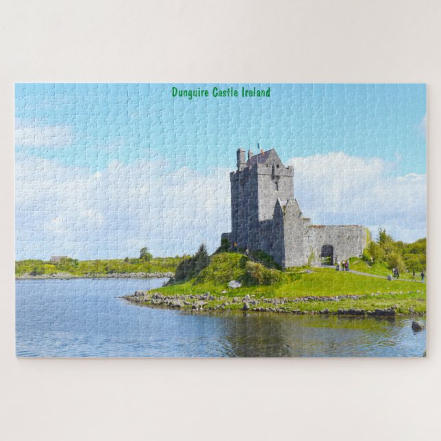 Château de Dunguire Irlande Puzzle (Horizontal)