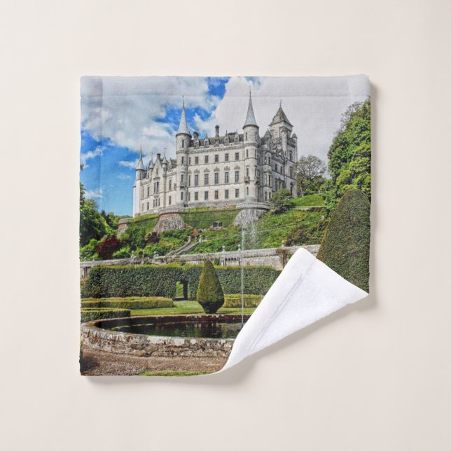 Château de Dunrobin photo d'architecture (Gant de toilette)