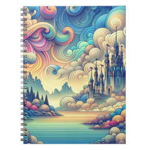 Château de fées dans le Carnet des nuages