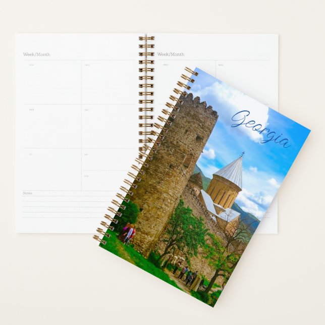 Château de Géorgie Ananouri Architecture Nature (Devant avec enveloppe)