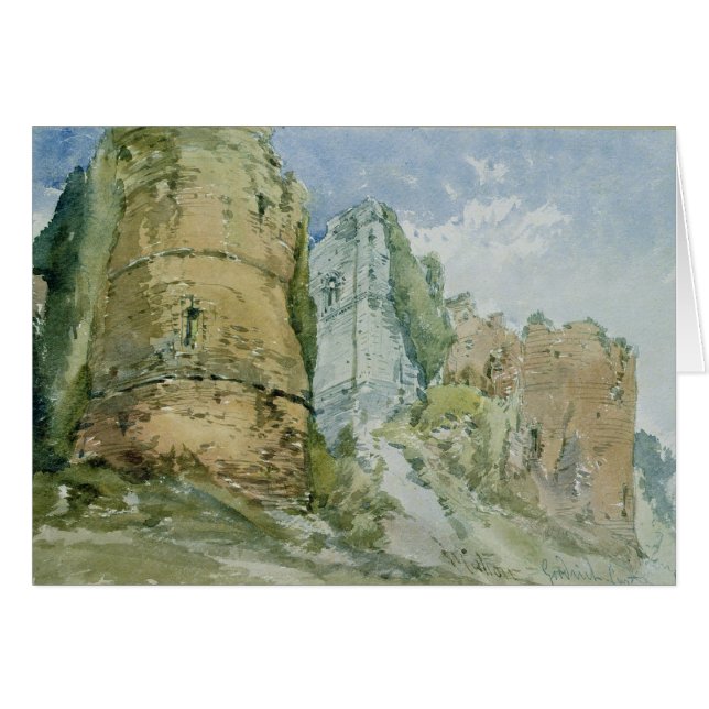 Château de Goodrich, Herefordshire (Devant horizontal)