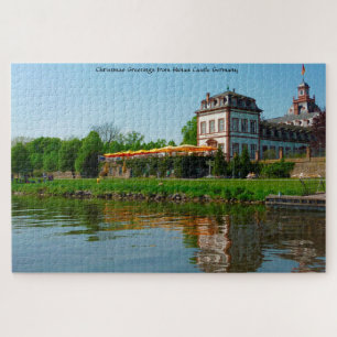 Château de Hanau Allemagne . Puzzle à pièces