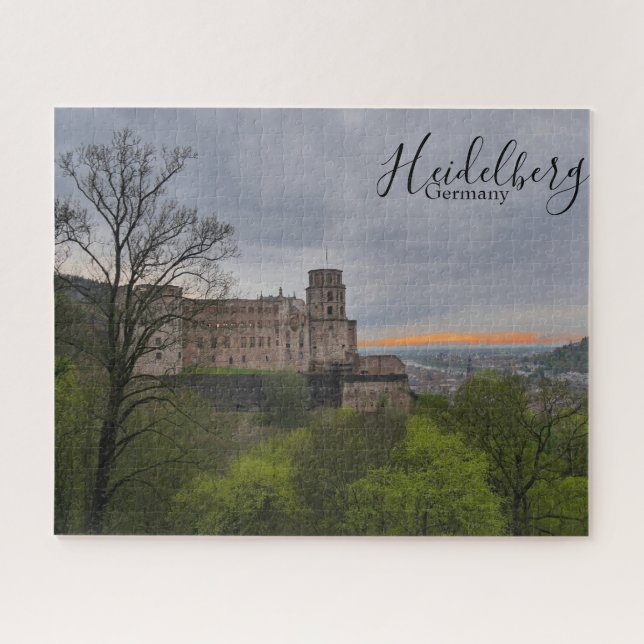Château de Heidelberg Allemagne Puzzle (Horizontal)