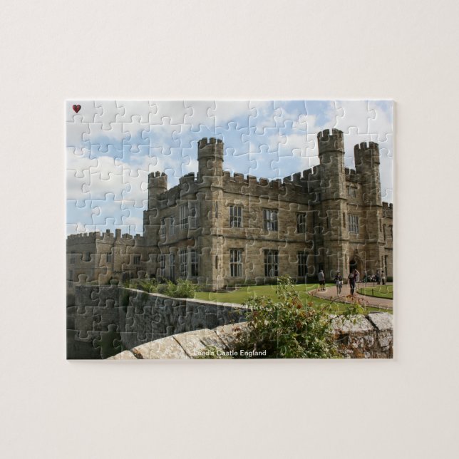 Château de Leeds Angleterre Puzzle (Horizontal)