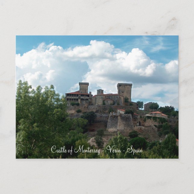 Château de Monterrey - carte postale (Devant)
